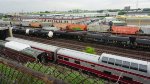 NYS&W 509, NSC 800588, 800710 + Freight Cars